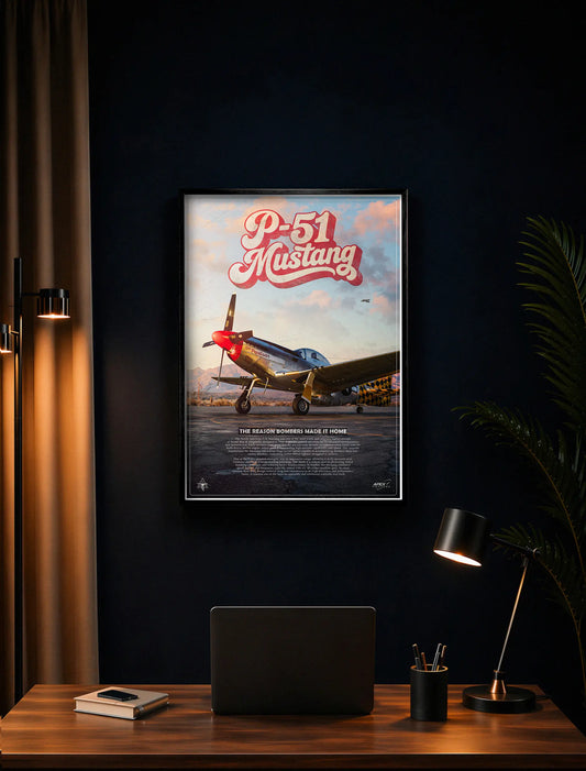 P-51 Mustang Poster