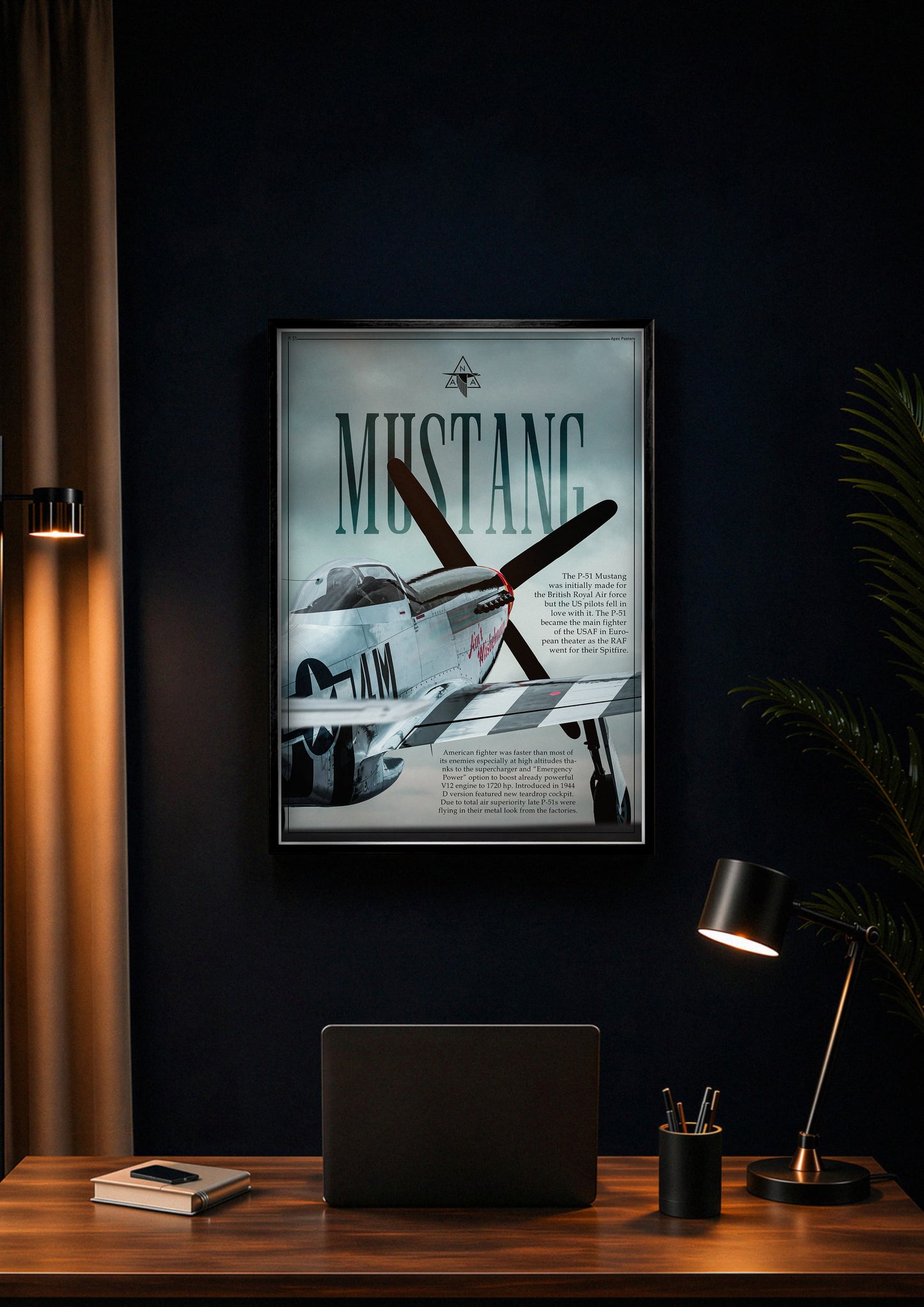 P-51 Mustang Poster