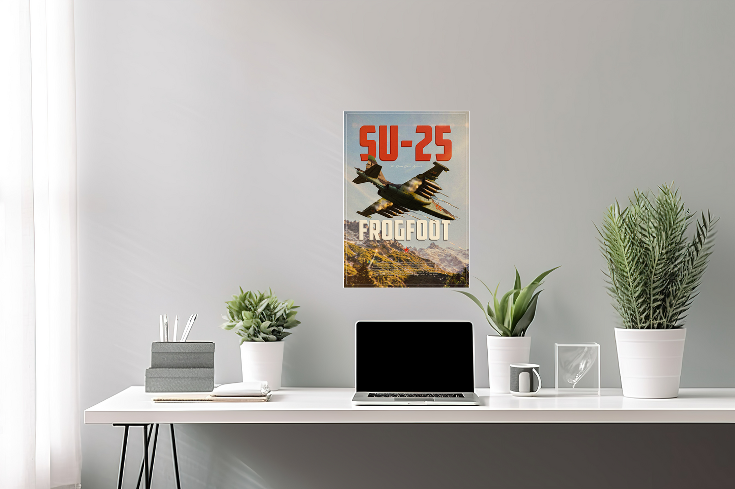Su-25 Frogfoot Poster