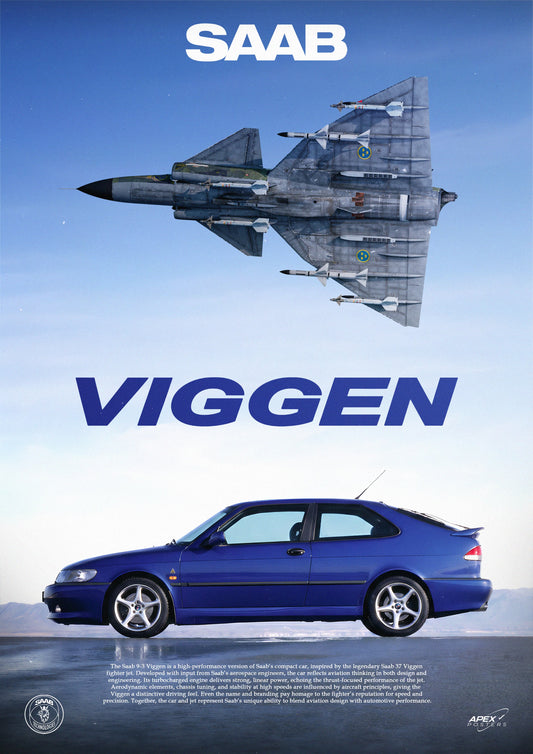 Saab Viggen Poster