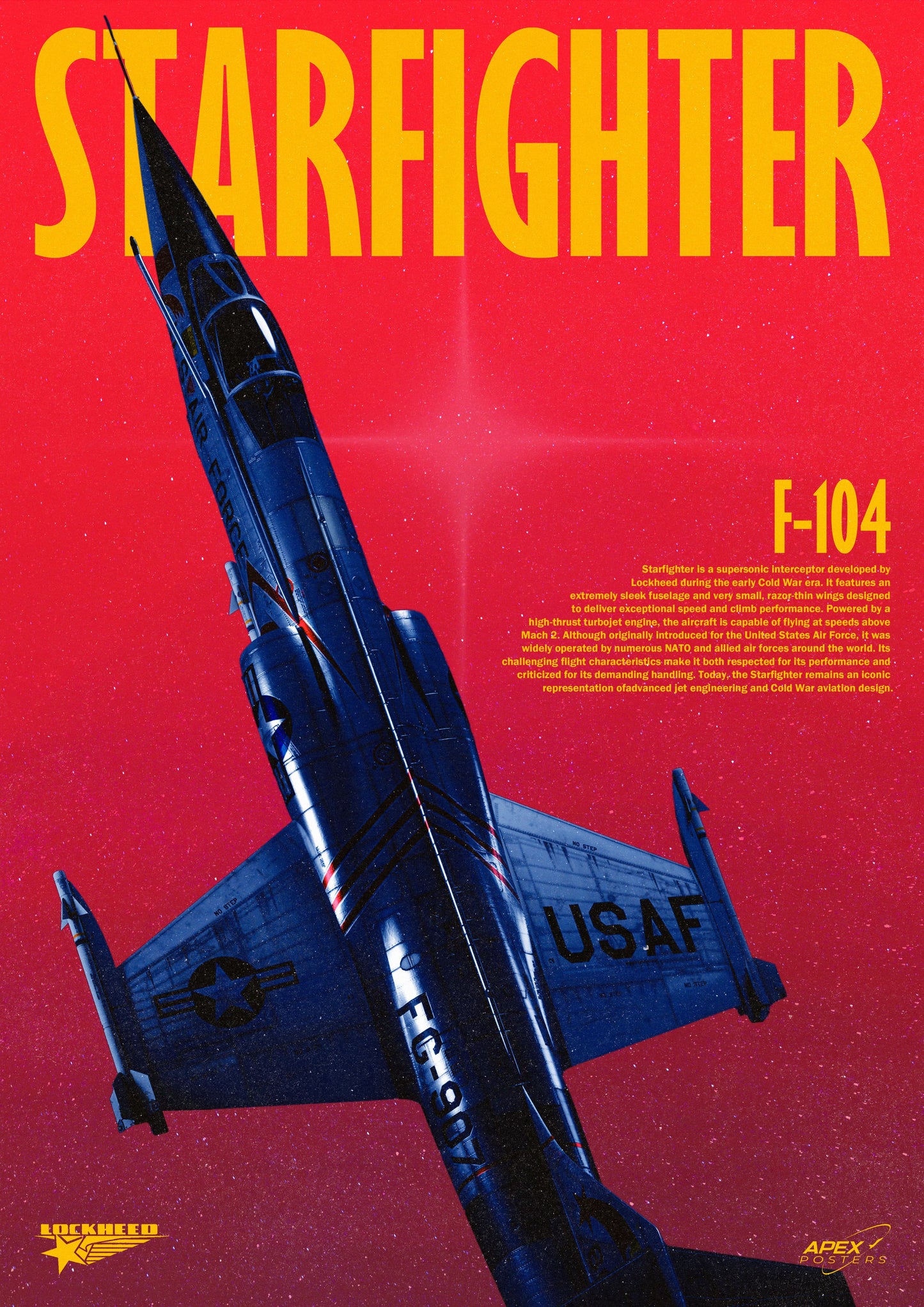 F-104 Starfighter Poster