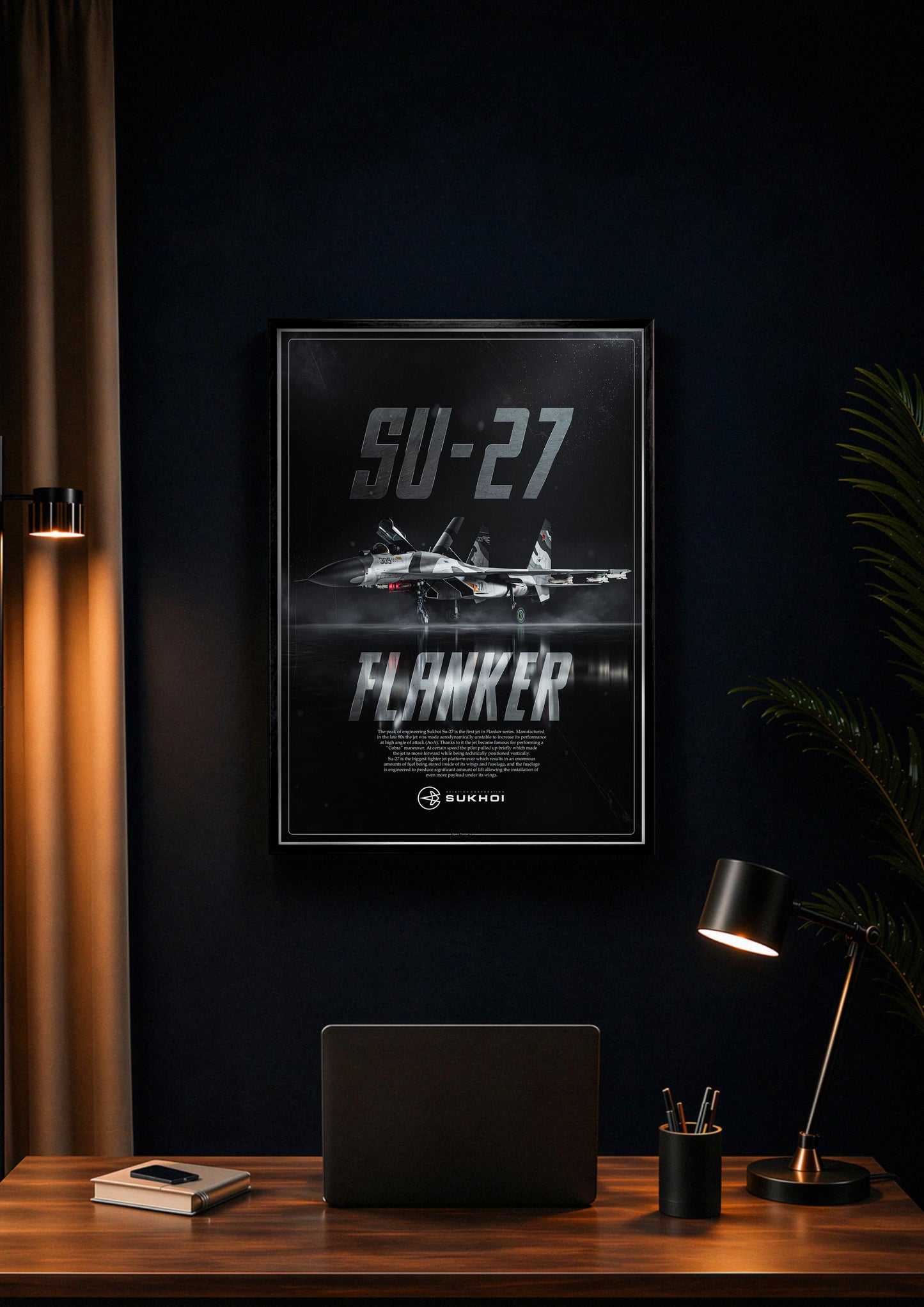 Su-27 Flanker Poster