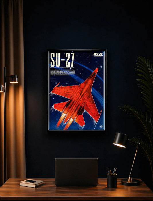 Su-27 Flanker Poster