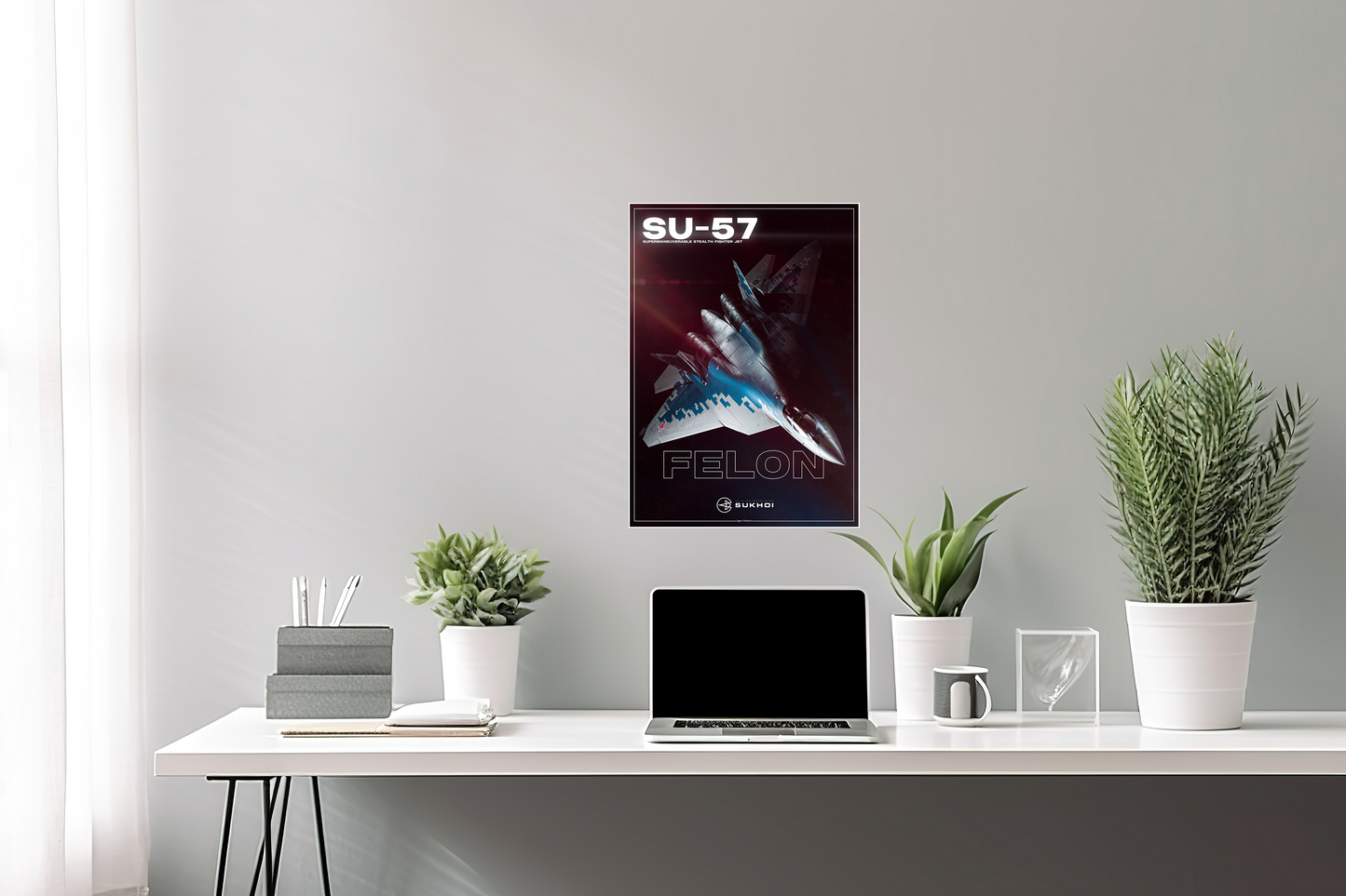 Su-57 Felon Poster